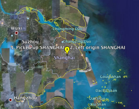 Package location in 3D