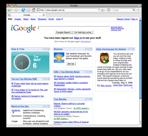 iGoogle