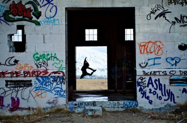 Great Salt Lake jump