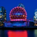 Science World at night
