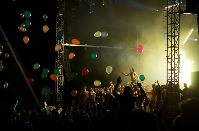 Girl Talk at the 2011 Live at Squamish Music Festival