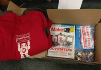 MAKE Magazine swag
