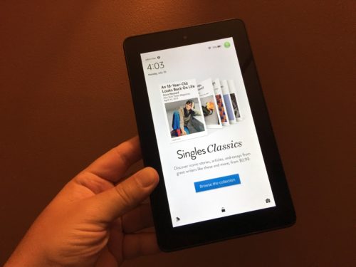 Amazon Prime Fire Tablet